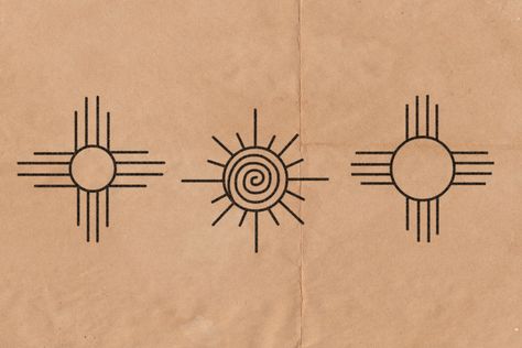 54 Native American Symbols With Deep, Poetic Meanings | Thought Catalog Cherokee Indian Tattoos, Cherokee Symbols, Tattoo Circle, Tattoo Sonne, Native Symbols, Indian Symbols, American Indian Tattoos, Native American Tattoo, Native Tattoos