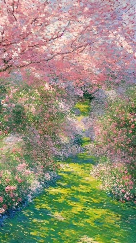 Claude Monet (French painter, 14 nov. 1840 – 5 dec. 1926). Claude Monet Garden Painting, Claude Monet Wallpaper, Monet Wallpaper, Garden Breakfast, Monet Claude, Claude Monet Water Lilies, Lily Wallpaper, Claude Monet Paintings, Wallpaper Notebook