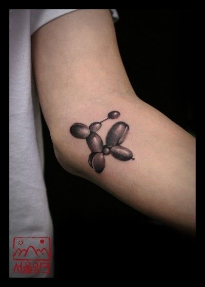 Balloon Animal Tattoo, Blackwork Tattoo, Print Tattoos, Paw Print Tattoo, Blackwork, Paw Print, Google Search, Tattoos