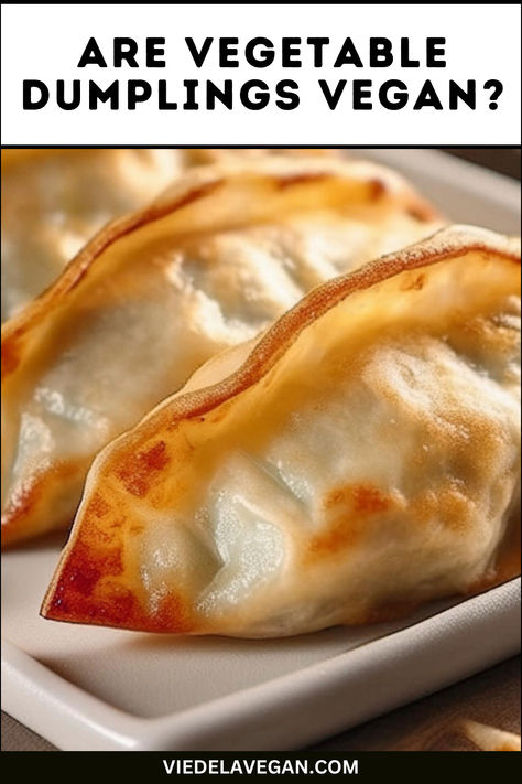 Are Vegetable Dumplings Vegan Vegan Dumplings, Vegetable Dumplings, Vegan Tips, Vegan Nutrition, Plant Based Lifestyle, Nutrition Guide, Vegan Diet, The Question, Dumplings