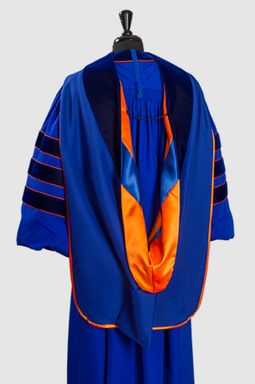 Academic Regalia | College Graduation Attire: Deluxe Model Academic Regalia, Herff Jones, Graduation Attire, Graduation Gown, Clothing Packaging, Graduation Day, College Graduation, That Look, How To Wear