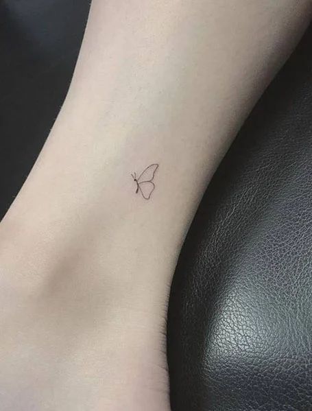 White Butterfly Tattoo, Tiny Butterfly Tattoo, Monarch Butterfly Tattoo, Butterfly Wrist Tattoo, The Trend Spotter, Tattoo Spots, Small Butterfly Tattoo, Butterfly Tattoos For Women, Chest Tattoos For Women