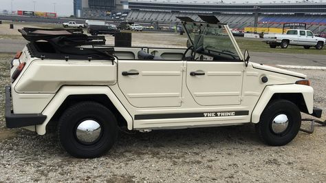 Safari Vw, Volkswagen Convertible, Volkswagen Thing, Volkswagen 181, 80s Cars, Vw Thing, Vw Beetle For Sale, Volkswagen Beetle Convertible, Camper Van Life