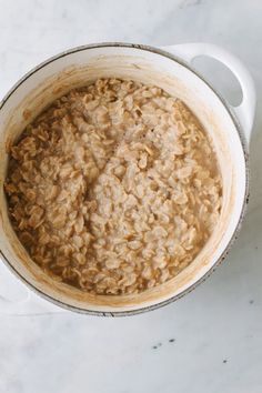 Mid-morning snack - Oatmeal w/ cinnamon, maple syrup and PB2 powder Oatmeal Bake Vegan, Plain Oatmeal, Oatmeal With Almond Milk, Turmeric Golden Milk, Crockpot Oatmeal, Quick Oatmeal, Milk Oatmeal, Oatmeal Bake, Healthy Bowl