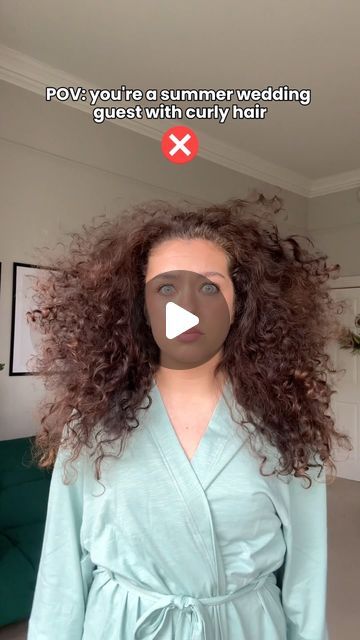 Sophie Marie on Instagram: "Ad Struggling with your curly hair for weddings & events? Try this! ✅

This is my fav anti humidity routine & fav hairstyle to give the curls their moment but keep them outta the way! 

All @curlsmith_official  products⬇️

STEP 1: PREP & DEFEND
Miracle Shield (also comes travel size) 
🛡️Protein enriched heat protectant, defending you from heat & UV

STEP 2: DEFINE
Hold Me Softly Style Balm
💦Lightweight, smooths frizz, helps detangle & clump the curls

STEP 3: HOLD
Curl Defining Styling Soufflé
✨Gives curls hold giving juicy definition 

STEP 4: EXTRA HOLD
 Flawless Finish Hair Spray
👑Protects hair from humid environments, keeping frizz locked in for maximum longevity

⭐️Use SOPHIE10 for 10% off the curlsmith website

This washday line up makes my curls last f Curly Hair Hairstyles For Work, Easy Updo Curly Hair, Soft Curl Updo, Curly Hairstyles Wedding Guest, Curly Hair Wedding Guest Styles, Wedding Guest Hairstyles Curly Hair, Humidity Hairstyles, Curly Hair Work Styles, Ways To Style Curly Hair