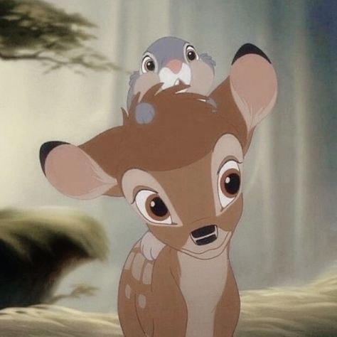 Deer, Birds, Disney