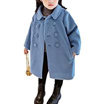 Check this out! Girls Long Coat, Girls Dress Coats, Girls Trench Coat, Winter Coat Outfits, Winter Coat Dress, Long Peacoat, Girls Winter Jackets, Elegant Coats