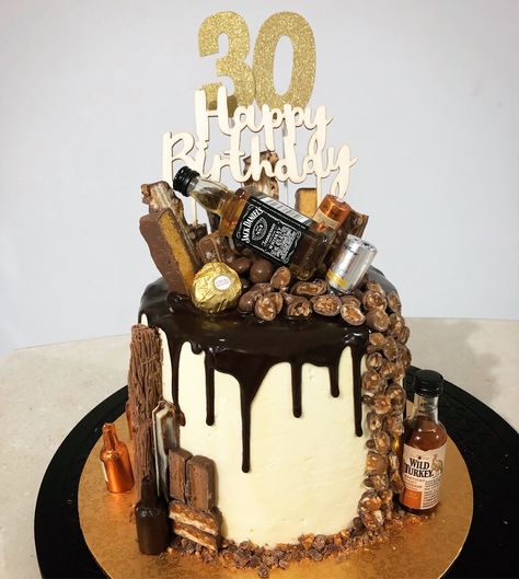 30 Bday Cake For Men, 30th Birthday Cakes For Men, Cake For Men, 18th Party, Red Birthday Cakes, 30th Birthday Cake Topper, 30th Birthday Cake, Nursing Cake, Inside Cake