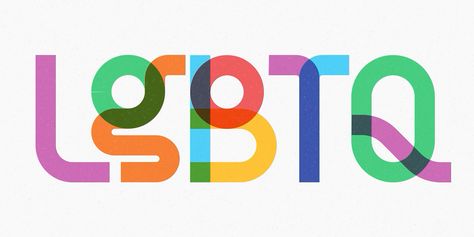 LGBTQ Pride Marchers Now Have Their Very Own Font for Signs – Adweek Letras Cool, Typography Images, Community Logo, Typography Letters, Design Language, Typography Inspiration, Typography Fonts, 로고 디자인, Fonts Design