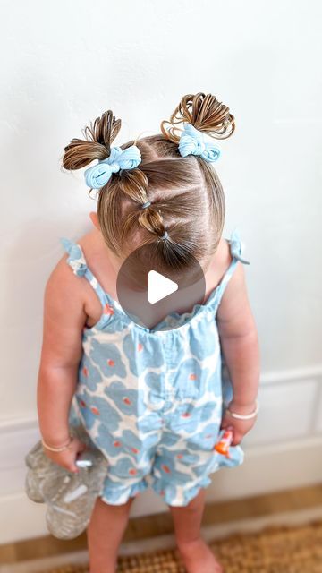 Lauren Thompson on Instagram: "Summer Toddler Hairstyles part 19✨  #toddlerhair #toddlerhairstyles #summerhair #july #hair #hairtutorial #summerhairstyles #kidshairtutorial #toddlergirl #hairinspo #kidshair #kidshairstyles #toddlerhairtutorial #girlhairstyles #hairinspo #hairinspiration #hairinstagram #instagramhair #viralhair #hairstylist #hairtutorial #hairideas #hairgoals #beach #beachhair #hairglitter #bubblebraid #bubblebraids" Lauren Thompson, Toddler Daycare, Hair Tricks, Toddler Hairstyles, Post Malone, Instagram Summer, Toddler Hair, Beach Hair, Hairstyles For School