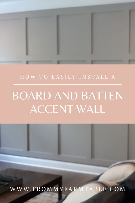 Board And Batten Ideas, Batten Diy, Board And Batten Accent Wall, Batten Accent Wall, Diy Board And Batten, Paneled Walls, Cabin Remodel, Baseboard Trim, Batten Wall