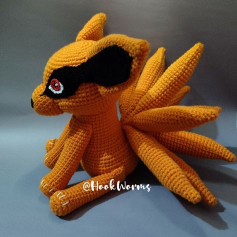 9 tailed beasts amigurumi pattern by hook worms Tailed Beasts, Naruto A, Anime Crochet, Doll Handmade, Fabric Glue, Naruto Anime, Amigurumi Doll, Crochet Doll, Stitch Markers