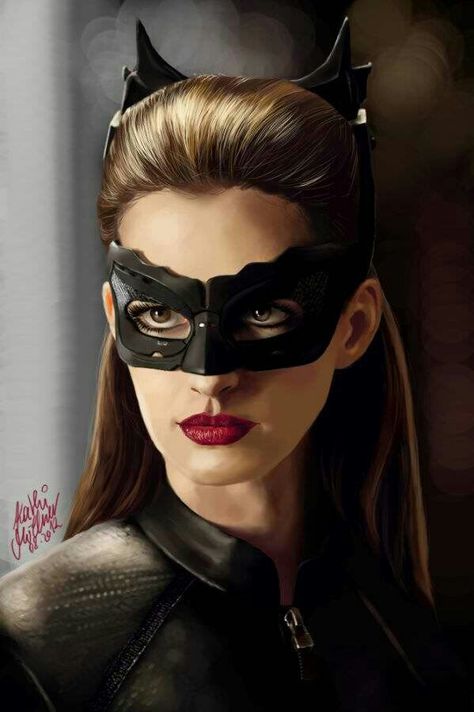 Anne Hathaway Catwoman, Helloween Wallpaper, Catwoman Selina Kyle, Catwoman Cosplay, Art Geek, Batman And Catwoman, Selina Kyle, The Dark Knight Rises, Cat Woman Costume