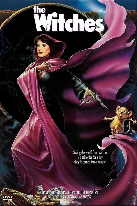 The Witches Movie, Witches Movie, Kid Friendly Halloween Movies, The Witches 1990, Angelica Huston, Ronald Dahl, The Witch Movie, The Fall Movie, Movie Classics