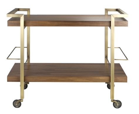 Home Bar Essentials, Diy Bar Cart, Gold Bar Cart, Bar Cart Decor, Minimalist Furniture, Modern Transitional, Contemporary House Design, Table Bar, Minimalist Decor