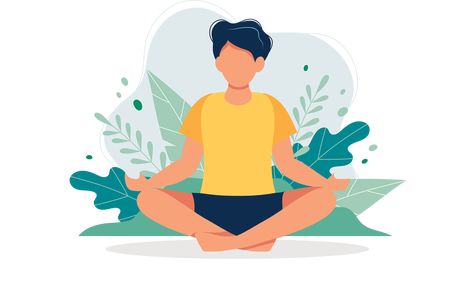 Follow this simple loving-kindness practice to open the heart and mind towards a greater sense of compassion. Yoga Illustration, Flat Design Illustration, Yoga Art, Doodle Illustration, Yoga Pose, Flat Illustration, Illustration Character Design, Power Point, Illustration Vector