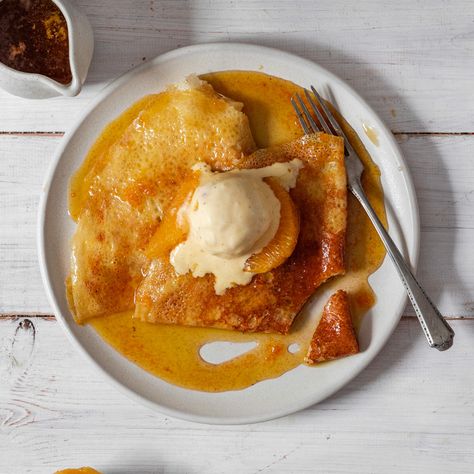 Crepe Suzette Recipe, French Dinner Parties, Crepe Suzette, French Dessert, 3 Eggs, Recipe Details, Brown Butter, Food 52, Beautiful Food