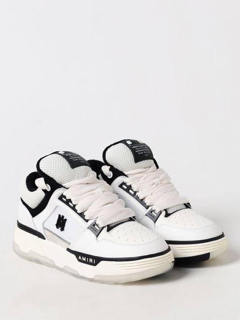 Find AMIRI Sneakers on Editorialist. Sneakers AMIRI Men color Black Amiri Ma-1, Amiri Shoes, Amiri Sneakers, Sneakers For Men, Sneakers Men Fashion, Shoes Men, White Sneakers, Sneakers White, Mens Shoes Sneakers