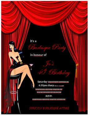 Burlesque Bday Party, Cabaret Birthday Party, Burlesque Party Ideas, Burlesque Birthday Party, Burlesque Party Decorations, Lisa Party, Burlesque Birthday, Burlesque Theme Party, Burlesque Theme