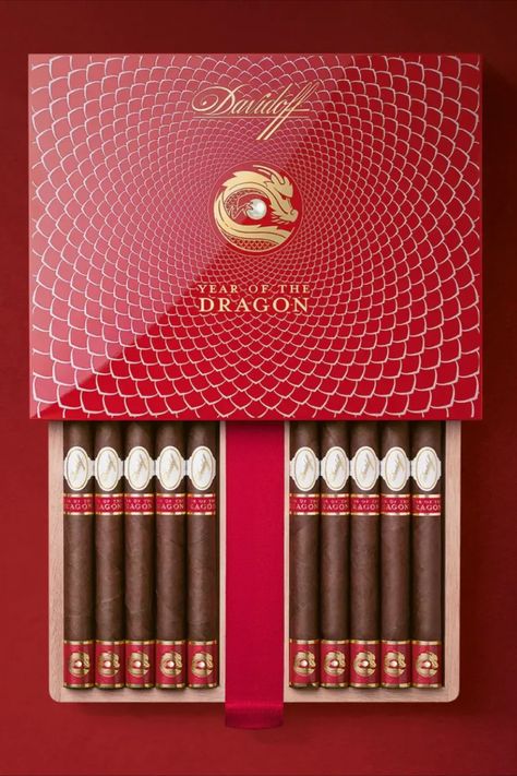 This year, brands are celebrating by releasing limited-edition products packaged in dragon-inspired packaging designs. We're showcasing our favorite 15 Chinese New Year packaging designs below. Year Of The Dragon Design, Dragon Packaging, Lunar New Year Packaging, Chinese New Year Packaging, Cny Packaging, Chinese Packaging Design, New Year Packaging, Classic Packaging, Chinese Packaging