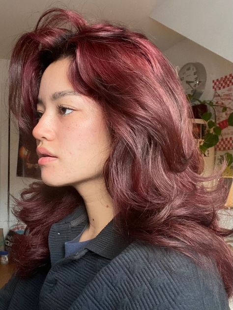 Red Hair Color Ideas, Cherry Red Hair, Hair Play, Magenta Hair, Embracing Diversity, Plum Hair, Wine Red Hair, Red Hair Inspo, Wine Hair