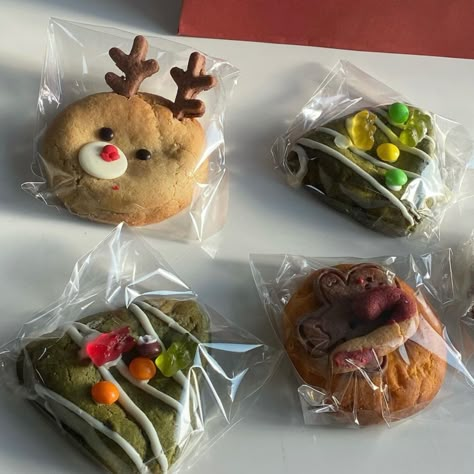 Desserts Aesthetic, Christmas Hampers, Cake Bakery, Cute Baking, Cute Snacks, Xmas Cookies, Christmas Sweets, Soft Cookie, Cute Cookies