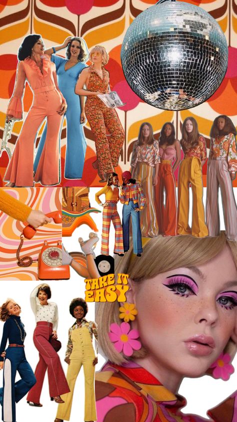 70’s - 90’s Fashion statements 70s Moodboard, Players Ball, Theme Board, Afghan Fashion, 70s Disco, Fashion Statements, Retro Theme, Fashion Statement, Vintage Fashion