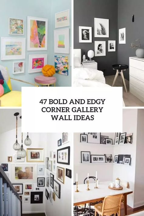 Corner Wall Gallery, Corner Photo Gallery Wall, Neutral Mudroom, Corner Gallery Wall, Photo Gallery Wall, Free Standing Sink, Light Green Walls, Gallery Wall Ideas, Gallery Wall Bedroom