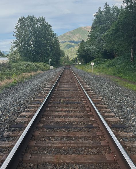 Hyperfixation train edition. This route had us going along tracks during long desolate drives and it quickly became a thing to run with the trains and encourage a honk. Why is that still so enjoyable as adults? If you’ve not done it recently treat yourself! 😂 Near and far we would be 💪🏼 at conductors and 9/10 gave us a good honk. 🛤️🚂🚞🥳 #trains #chaisingtrains #smashingpennies #traintracks #oregon Heavenly Places, Anna Karenina, Sally Face, Photography Classes, Train Tracks, Moving Out, Art References, After School, A Thing