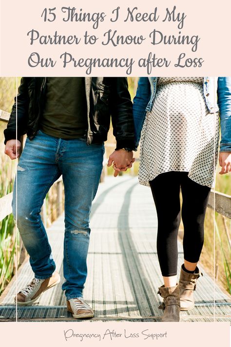 To my partner, pregnancy after loss is the hardest thing I've done since our baby died. Here are 15 things I need you to know during our pregnancy after loss. #pregnancyafterloss #stillbirth #pregnancyloss Ttc After Stillbirth, Pregnancy After Misscarage, 1 In 4 Pregnancy Loss, Pregnancy After Loss Announcement, Pregnancy Announcement After Loss, Pregnant After Loss, Husband Pregnancy Reveal, Pregnancy After Loss, Ivf Journey