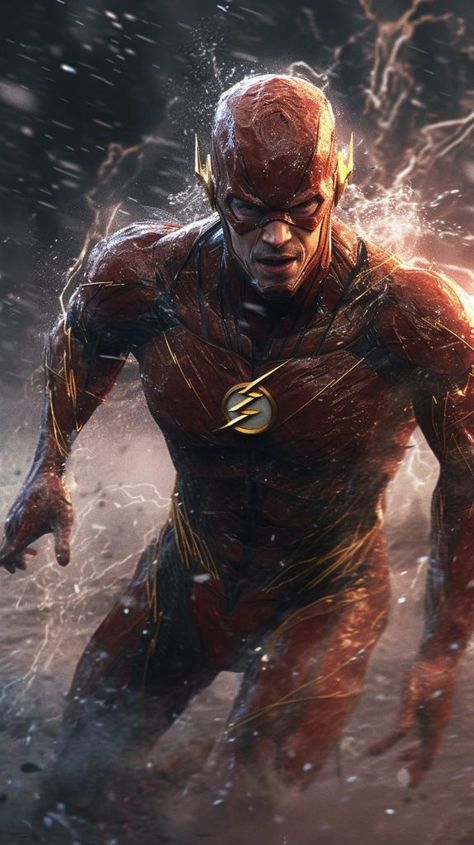 The Flash Wallpaper Comic, Dc Flash Comic, The Flash Wallpaper 4k, The Flash Art, The Flash Wallpaper, Super Batman, Flash Artwork, Justice League Art, Ahri Wallpaper