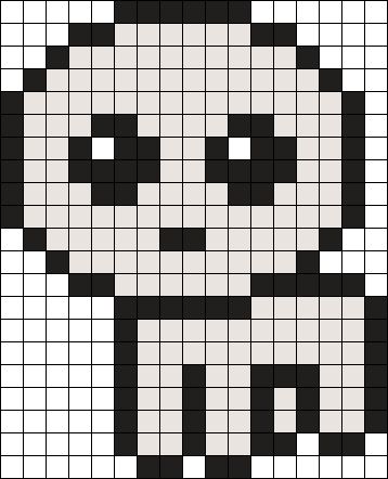 Grid Paper Art, Tbh Creature, Kandi Cuff Patterns, Bead Templates, Fuse Bead Patterns, Perler Bead Designs, Perler Bead Templates, Perler Ideas, Pixel Crochet