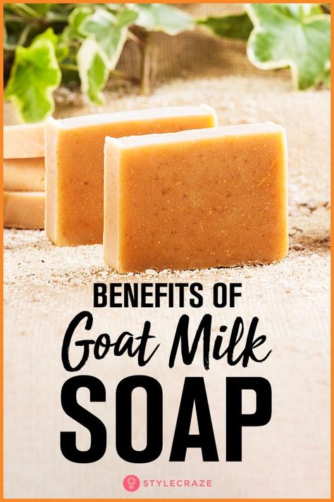 Goat Milk Soap Benefits, Benefits Of Goat Milk, Bathing Soap, Goat Milk Soap Recipe, Milk Soap Recipe, Goat Milk Recipes, Soap Benefits, Diy Soap Bars, Soap Making Supplies