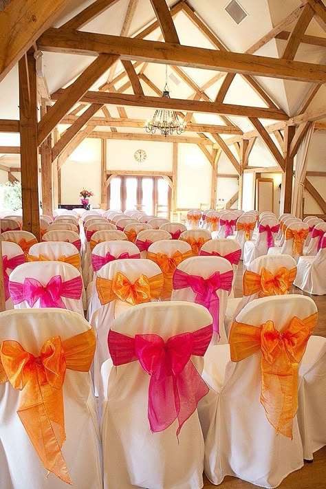 Pink Orange Wedding Decor, Burnt Orange And Pink Wedding, Red Pink Orange Wedding, Pink And Orange Wedding Theme, Orange Wedding Color Scheme, Orange Decorations, Pink Orange Wedding, Wedding Burnt Orange, Orange Wedding Decorations