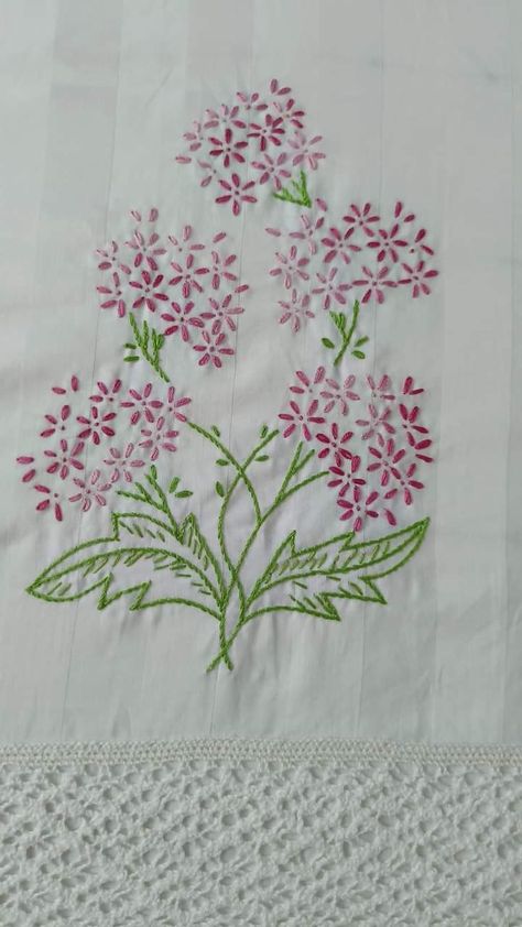 Hand Embroidery Bedsheet Designs, Bordados Tambour, Stem Stitch, Daisy Stitch, Easy Dress Sewing Patterns, Simple Hand Embroidery Patterns, Lazy Daisy Stitch, Digital Embroidery Patterns, Embroidery Design Sets