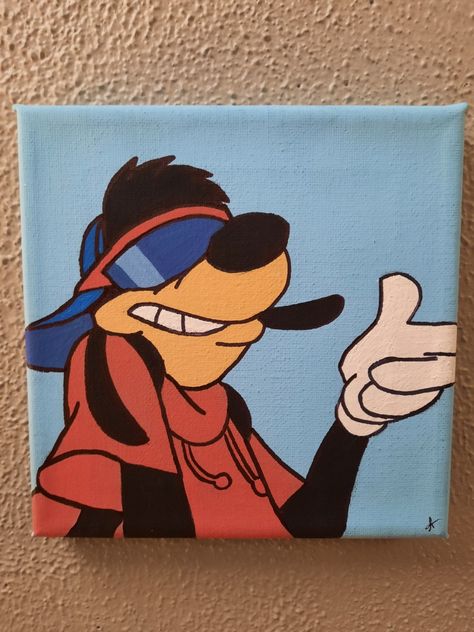 Fun Cartoon Paintings, Painting Ideas On Canvas Simpsons, Mini Paintings Cartoons, Lisa Simpson Painting Canvas, Among Us Painting Canvas, Movie Paintings Ideas On Canvas, Cartoons Painting Ideas, Funny Cartoon Paintings, Disney Characters Paintings