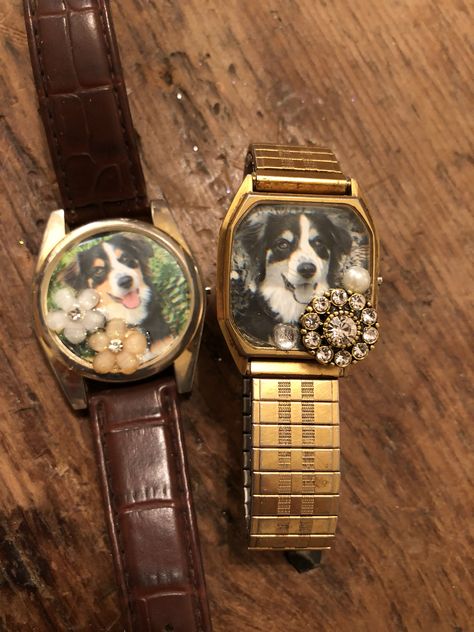 Diy Photo Jewelry, Jewellery Craft Ideas, What To Do With Old Watches, Old Watches Crafts Ideas, Upcycle Watches, Repurposed Watches, Junk Art Ideas, Repurpose Jewelry, Upcycle Jewelry