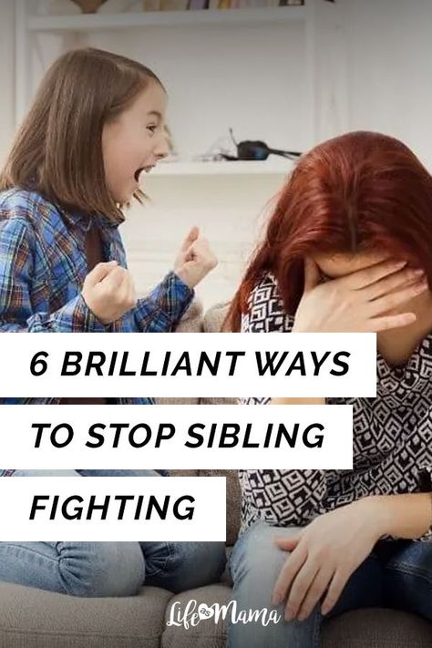 Sibling fighting is part of growing up.  No mom can completely eliminate fights from their family, but there are ways to minimize arguments and encourage your kids to get along. Here are a few tips to help moms defend against sibling fighting! | #parenting #momhack Sibling Arguments Tips, Annoying Siblings, Tummy Time Newborn, Sibling Bonding, Sibling Relationships, Parenting Done Right, Sibling Rivalry, Bonding Activities, Keep The Peace