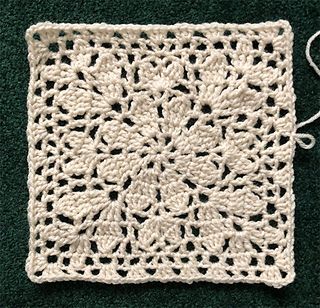 04-16-2018 STITCHES YO - yarn over CH - chain SS - slip stitch SC - single crochet DC - double crochet HTC (half treble crochet); YO 2x, insert hook into next stitch; YO and draw up a loop (5 loo... Half Treble Crochet, Daisy Square, Motifs Granny Square, Treble Crochet, Granny Square Crochet Patterns Free, Crochet Blocks, Pola Sulam, Crochet Afghans, Crochet Square Patterns