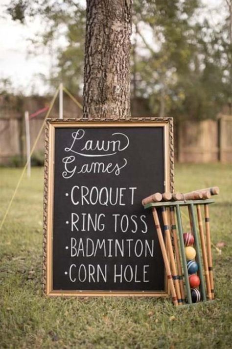 Reception Games, Outdoor Graduation Parties, Outdoor Graduation, Wedding Reception Games, Summer Garden Party, Corn Hole, Lawn Games, Wedding Entertainment, Garden Party Wedding