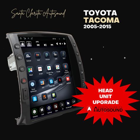 Why upgrade your Toyota Tacoma audio head unit in the first place? #Toyota #Tacoma #bestmusic Custom Toyota Tacoma, 2nd Gen Tacoma, Toyota Tacoma Interior, 2013 Tacoma, Tacoma 2007, Toyota Tacoma Lifted, Tacoma Wheels, Tacoma Headlights, Toyota Tacoma X Runner