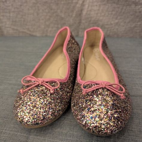 Glitter Ballet Flats Slip On Shoes Glitter Ballet Flats, Shoe Shop, On Shoes, Slip On Shoes, Ballet Flats, Ballet, Slip On, Glitter, Heels