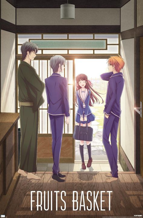 Basket Poster, Fruits Basket Manga, Tohru Honda, Fruits Basket Anime, Movies And Series, Keys Art, A Silent Voice, Fruits Basket, Trends International