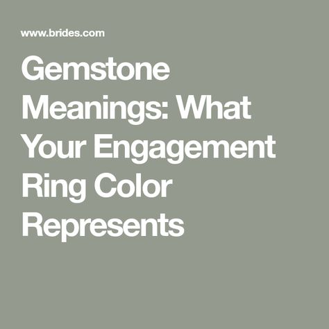 Gemstone Meanings: What Your Engagement Ring Color Represents Ring Finger Meaning, Engagement Ring Color, Gem Engagement Rings, Emerald Engagement Ring Green, Gemstone Engagement Ring, Tanzanite Engagement Ring, Pink Emerald, Colored Engagement Rings, Gemstone Meanings