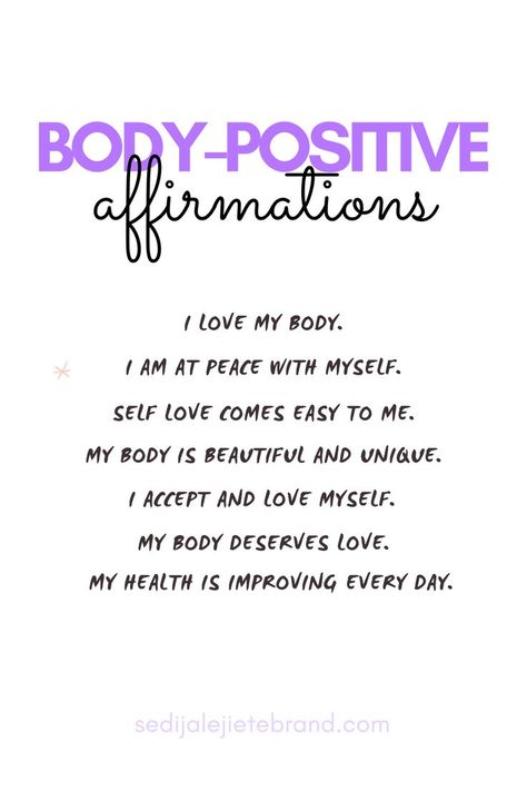 Morning Affirmations Body Positivity, Positive Self Image Affirmations, Daily Affirmations For Body Image, Positive Affirmation Body Image, Affirmation Body Positive, Positive Dating Affirmations, Quotes About Body Positivity Daily Affirmations, Positive Food Affirmation, Daily Positive Quotes Good Vibes