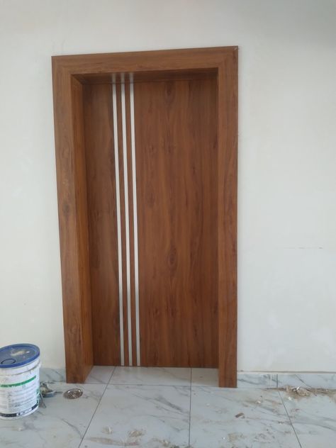 Door Design Modern Bathroom, Plus Door Design Mica, Flash Door Design Sunmica Modern, Mica Door Design Modern, Flush Door Design Modern Sunmica, Flush Doors Design Modern, Mica Door, Laminate Door Design, Amritpal Singh