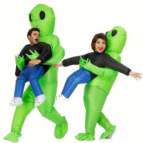 Halloween Christmas Thanksgiving Alien Costume Kids Alien Costume, Alien Cosplay, Scary Monster, Fancy Dress Halloween Costumes, Cuddle Pillow, Alien Costume, Inflatable Costumes, Theatre Costumes, Halloween Fancy Dress