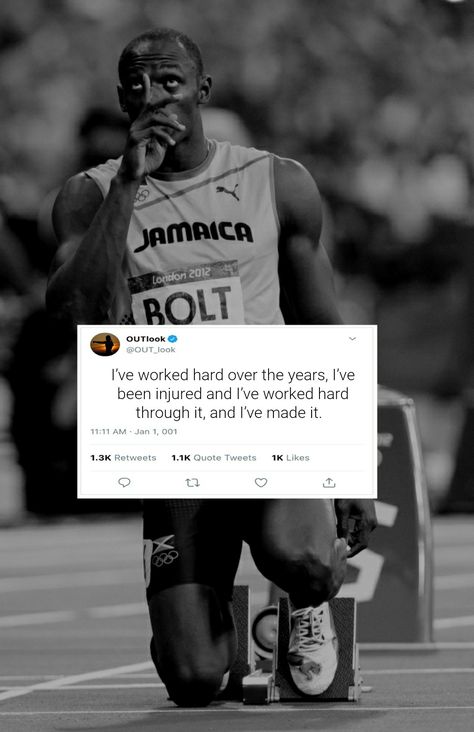 Usain Bolt Quotes, Usain Bolt Running, Inspirational Football Quotes, Track Workout Training, Champion Quotes, Olympic Track And Field, Dear Zindagi Quotes, Track Quotes, Running Motivation Quotes