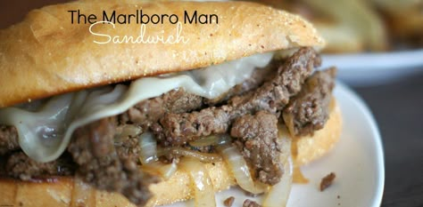 Man Sandwiches, Dinner Recipes Side Dishes, Roast Beef Sandwich, Yummy Sandwiches, Hot Sandwiches, Best Sandwich Recipes, Sandwich Bar, Recipes Sandwiches, Deer Meat