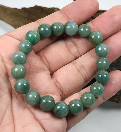 Prosperity Bracelet, Green Board, Carved Jewelry, Healing Stones Jewelry, Stones Jewelry, Emerald Bead, Jade Bangle, Chakra Jewelry, Jade Ring